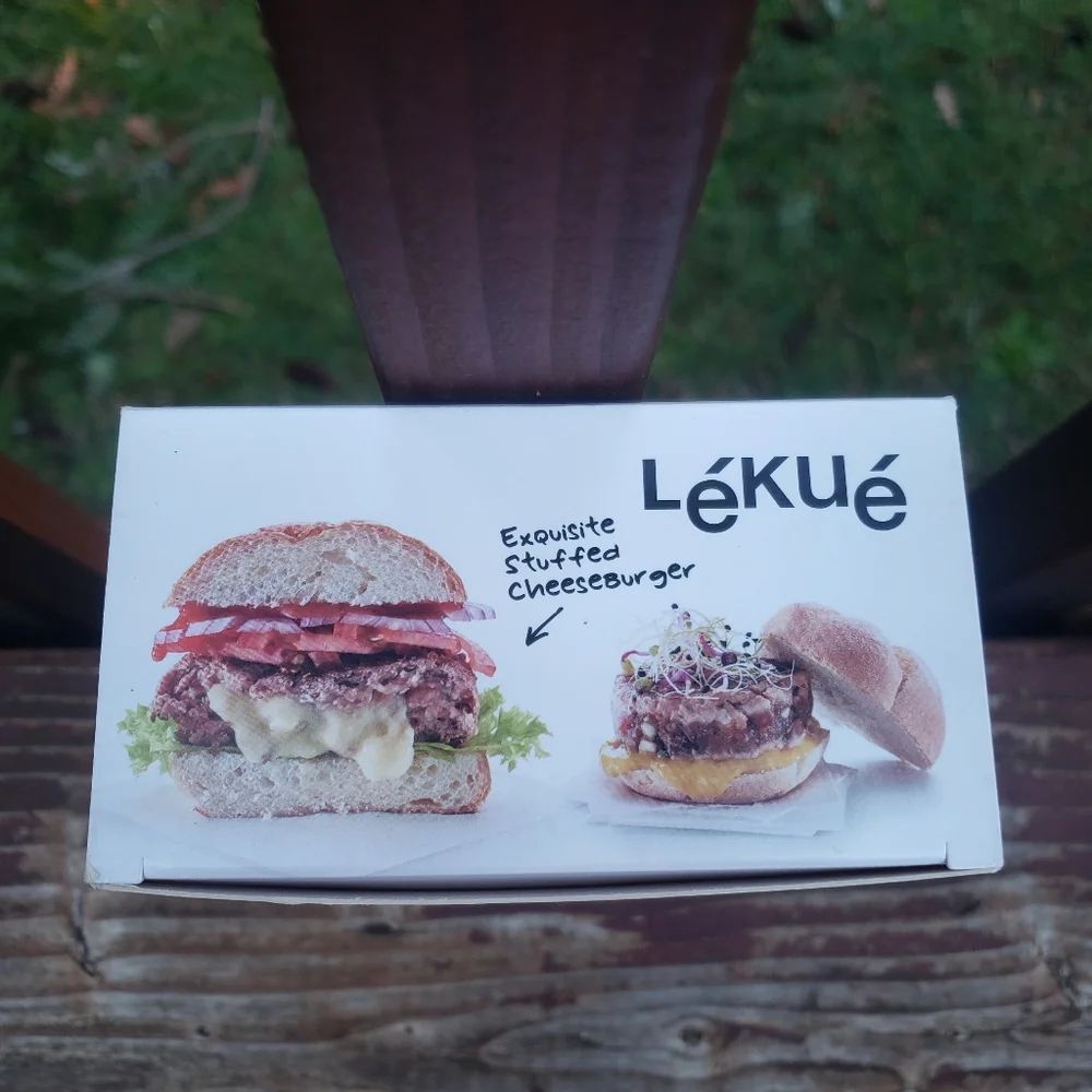 Lekue Burger Maker - My Burger Press - Salmon, Veggie, Regular Burgers